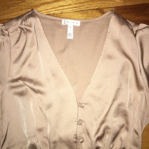 Silk maxi dress